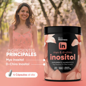 Myo & D-Chiro Inositol 100 Cápsulas de 512.5 mg |