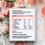Tabla nutrimental myo d chiro inositol